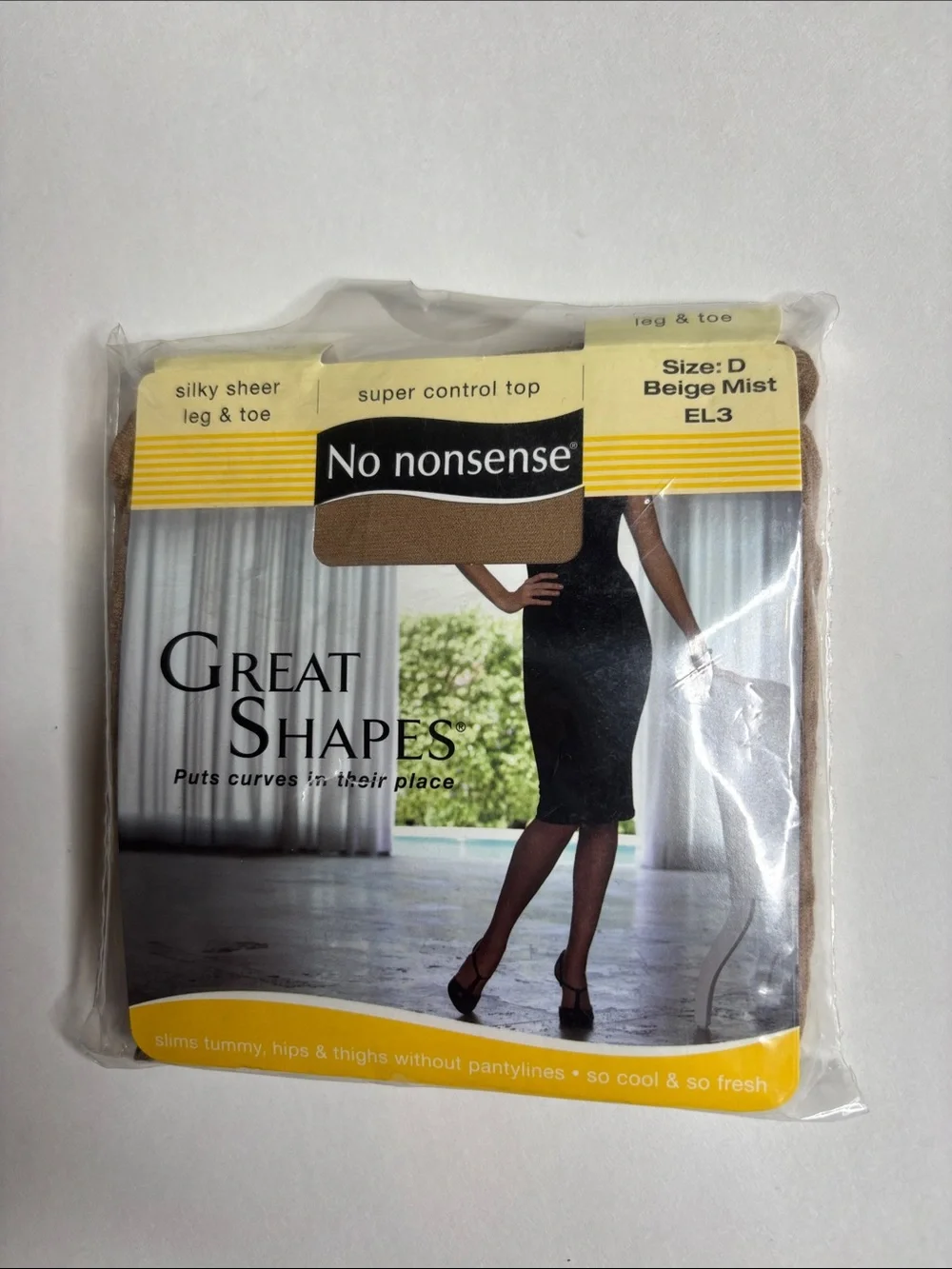 Variety of 4 tights. No Nonsense, Fashion Bug, Dressbarn and Hue.